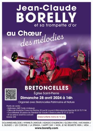 Concert JC Borelly à Bretoncelles