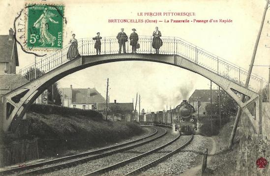 La passerelle de Bretoncelles